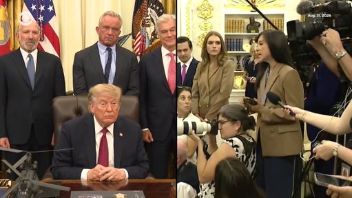 When asked if strikes on Iran over the weekend marked a limited campaign or a return to full-scale war and how the U.S. plans to respond to Iranian strikes in Jordan and the UAE, President Trump told CBS News’ @weijia that although Iran has been severely weakened, the U.S. could still "smack them" if necessary.

U.S. Central Command announced an attack Sunday on what it said were Iranian rocket launchers on Larak Island, in the Strait of Hormuz.

Trump said the Strait of Hormuz is "in extremely good shape" and that "we've done a great job with Iran." https://t.co/FxwMrsZ6Ti