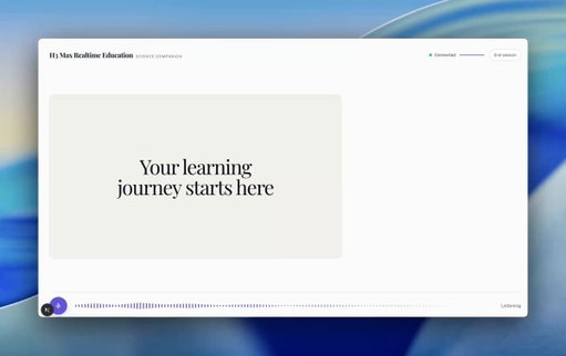 Realtime Interactive Education with H3 Max

this model is revolutionary 