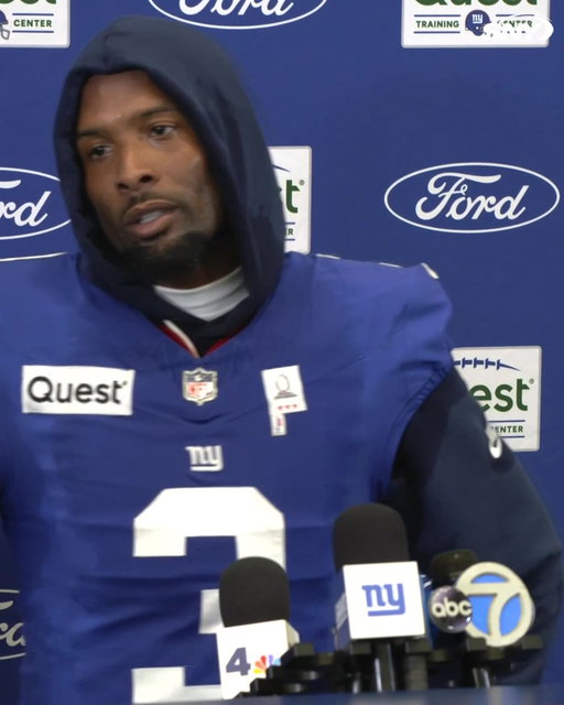 .@obj says he was in tears when he found out he made the @Giants' 53-man roster 🥹 (via @SNYGiants) 