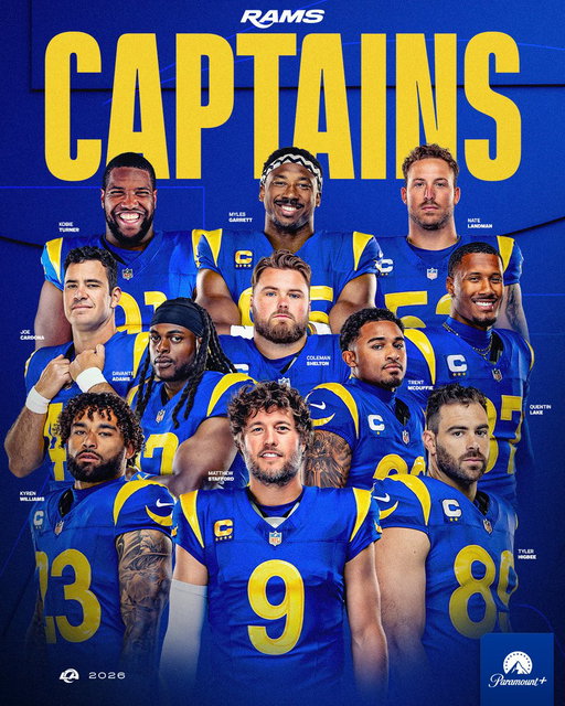 Introducing our 2026 captains 🫡 