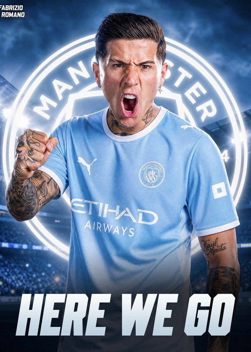 🚨JUST IN: Manchester City have signed Enzo Fernández from Chelsea 