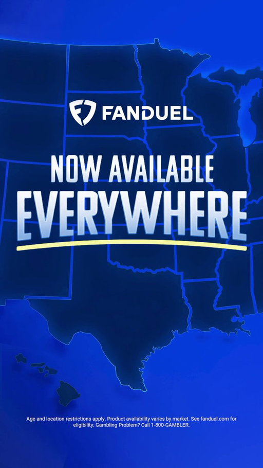 HERE. THERE. EVERYWHERE.

Get in on the sports action WHEREVER YOU ARE with FanDuel 💙 