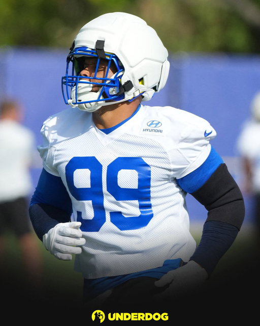 Graziano: Aaron Donald more likely to debut in Week 2 or 3 rather than Week 1.

Week 1 is "still on the table." 
