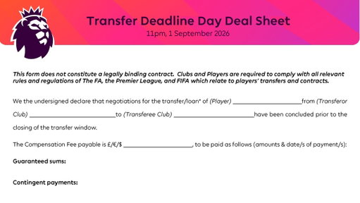 The summer transfer window is officially closed ⛔️

However, clubs can still complete transfers after 23:00 BST if they have submitted a deal sheet before the deadline ✍️

Find out more: https://t.co/IVPC2wgwzu 
