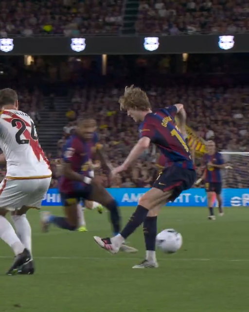 La asistencia de @anthonygordon es de 𝐉𝐔𝐆𝐎́𝐍. 🌟

LALIGAHighlights | VUELVELALIGA | @FCBarcelona_es 