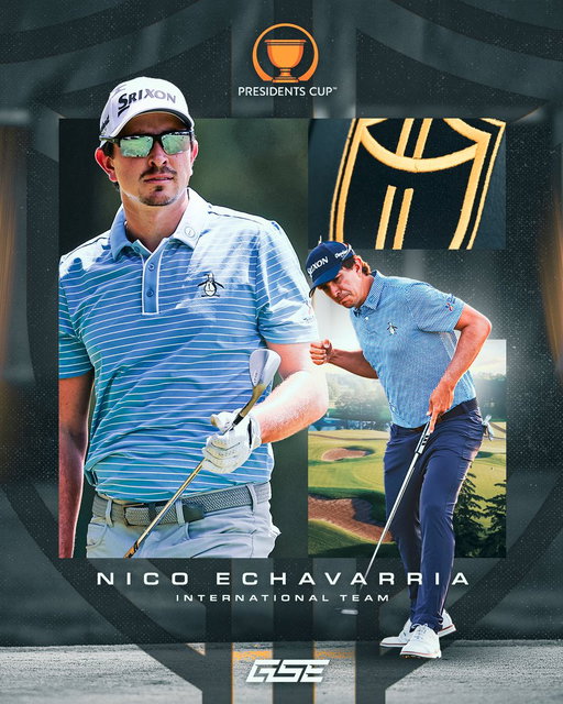 International Team 🤝 Nico Echavarria 

Congratulations to GSE Golf client Nico Echavarria on being picked for the 2026 International team for the Presidents Cup! 

#PresidentsCup GSEWorldwide 