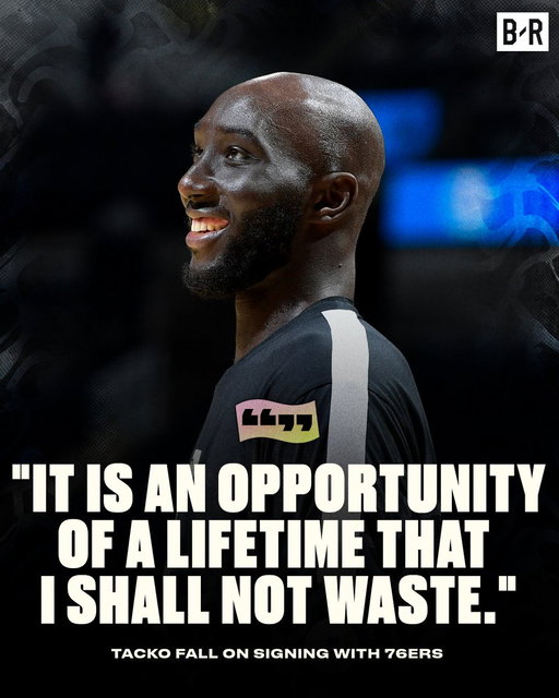 Tacko Fall is excited for the chance to reunite with his former teammate Jaylen Brown in Philly 🔥

(Via @ScoopB) 