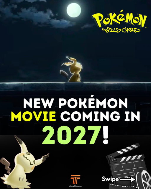 A NEW POKEMON MOVIE IS COMING IN 2027 🎥 
