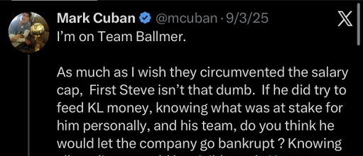 Yo @mcuban - it turns out Steve Ballmer is that dumb. 
