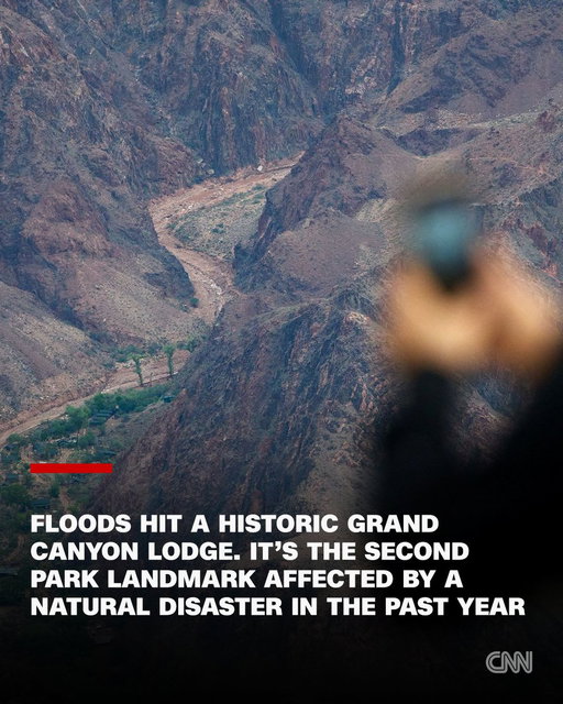 The Grand Canyon's vast, mile-deep landscape may appear timeless, but two devastating disasters have recently struck the iconic natural wonder as the climate crisis intensifies extreme weather. https://t.co/pGpo7ndSjP 