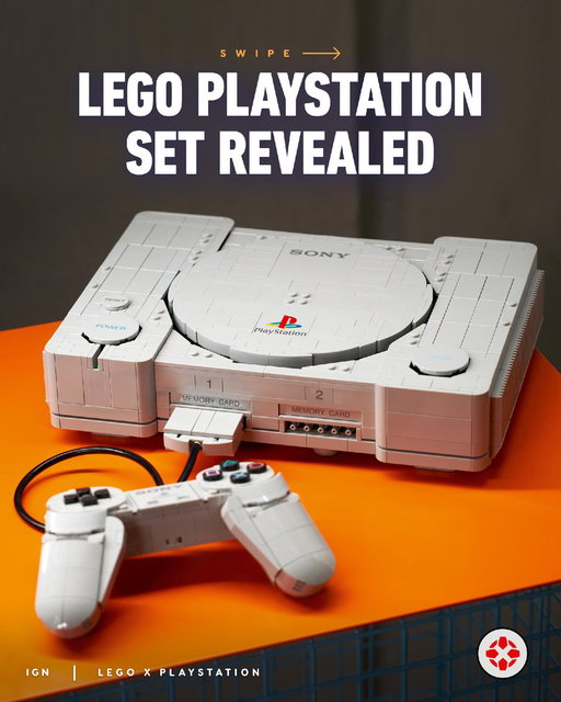 The LEGO PlayStation set has finally, officially, been revealed and it showcases some incredible easter eggs for old school fans. https://t.co/FCTx9Itwvp 