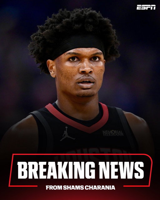 Just in: Houston Rockets' Amen Thompson has agreed to a five-year, $208 million rookie-scale contract extension with the franchise, sources tell ESPN. The new deal includes a 10% trade kicker. 