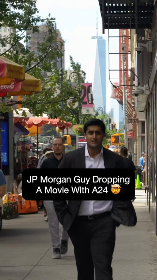 Ex-JP Morgan banker Chirayu Rana is Dropping a Biopic with A24 🤯 