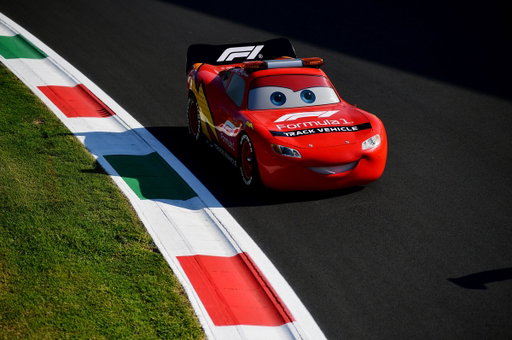 A full-size Lightning McQueen appeared at Italy’s Monza circuit as an official support vehicle for the Italian Grand Prix weekend. 

The appearance celebrates the 20th anniversary of ‘Cars’, with McQueen also set to take an honorary lap and the F1 safety car getting a special Cars-inspired design.

[📸: GETTY , @disney ]