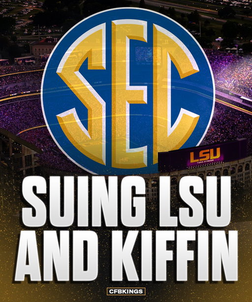 BREAKING: The SEC is suing LSU, LSU’s AD &amp; president, and Lane Kiffin.

“Defendants waged a deliberate and coordinated campaign to recruit professional athletes to play football for LSU during the 2026-27 season, including players who had signed NFL contracts…” the SEC stated. 