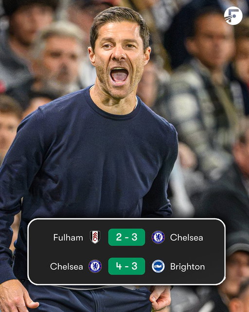 😳📈 Last season, Chelsea lost in BOTH of the games they have won so far this season…

The Xabi Alonso effect… 😮‍💨 