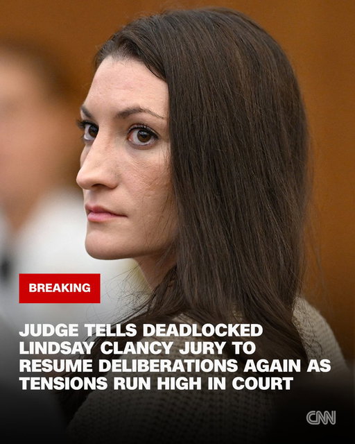 The judge in Lindsay Clancy's triple-murder trial has ordered the jury to again resume deliberations. It comes after tense moments in court where the defense said one juror "refuses to listen to the law" on reasonable doubt following a note from the jury. Follow live updates. https://t.co/iGJA3khCmu