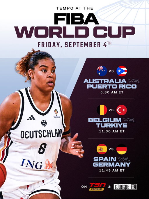 The FIBA Women’s World Cup kicks off tomorrow! 👀🏆 #FIBAWWC 