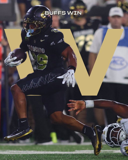 BUFFS WIN. THAT’S IT. THAT’S THE POST. 🦬💛🖤

#coloradofootball #cufootball #coachprime #dub 