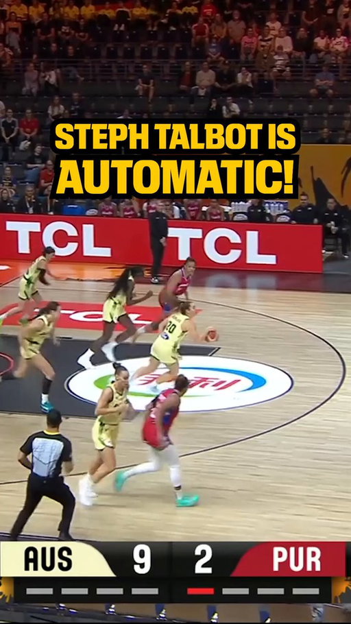 STEPH TALBOT IS ON! 🔥
 
2/2 from beyond the arc to start the game!
 
Watch every Opals FIBA Women’s World Cup game LIVE and EXCLUSIVE with ESPN on Disney+. 
