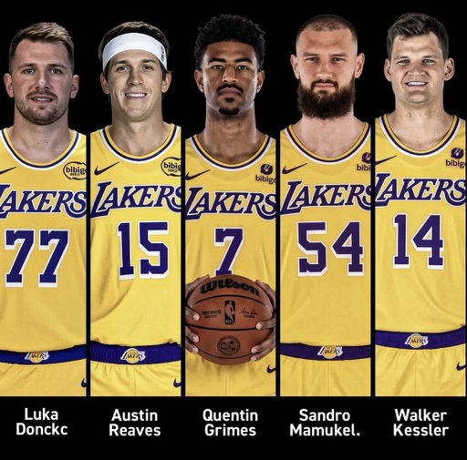 Is this the Lakers best five or nah? 