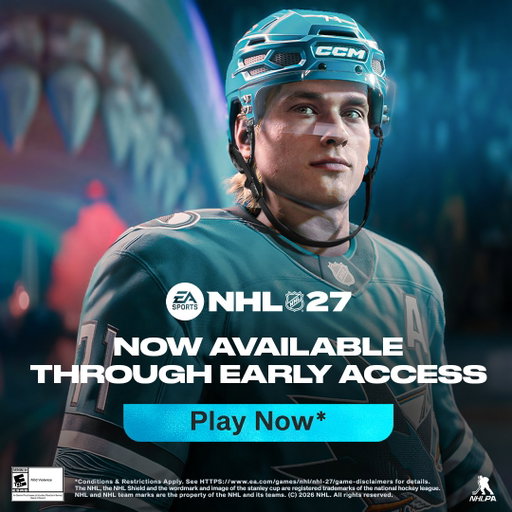 Hit the ice early! 🏒

#NHL27 is NOW AVAILABLE in Early Access for Deluxe Edition players.

Play Now ➡️  https://x.ea.com/90121 