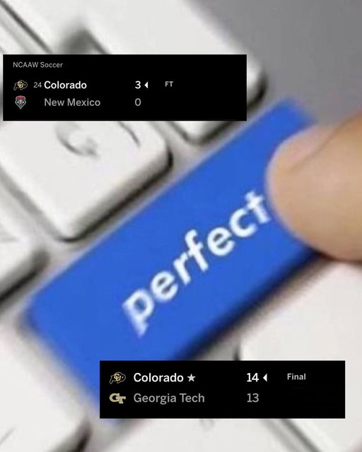 Just a reminder it’s was a buff sweep yesterday 🧹🦬

#coloradofootball #coloradosoccer 