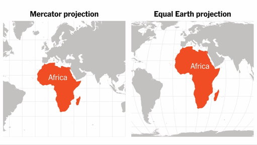 JUST IN: UN votes 164-1 to ditch the Mercator projection in favor of the “Equal Earth” map, with the U.S. casting the lone vote against. 