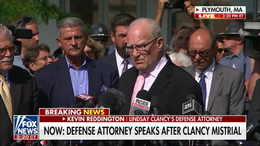 "They know that they were robbed by one man for whatever his agenda was."

Lindsay Clancy's attorney Kevin Reddington accuses one juror of costing the rest of the panel seven weeks of their lives and leaving fellow jurors visibly "defeated."

"I hope that guy can sleep well at least."