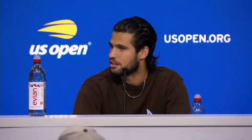 “I saw my nipple too much lately”

- Carlos Alcaraz on why he wore an undershirt today 