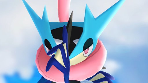 Silent. Swift. Incredible aura. 💧

Mega Greninja has arrived in Pokémon GO! 
This Pokémon spins a giant shuriken at high speed to make it float, then clings to it upside down to catch opponents unawares. 

#PokemonGOFest2026: Mega Finale 