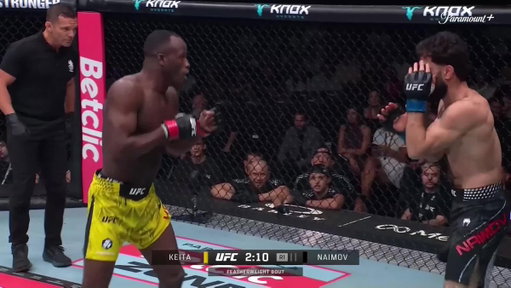 ONE SHOT KNOCKOUT FOR LOSENE KEITA ‼️

[ #UFCParis | LIVE on @ParamountPlus ] 