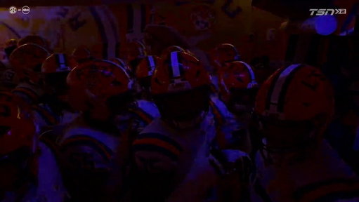 LSU takes the field at a sold out Death Valley for their season opener 🐅😤

#CFB 