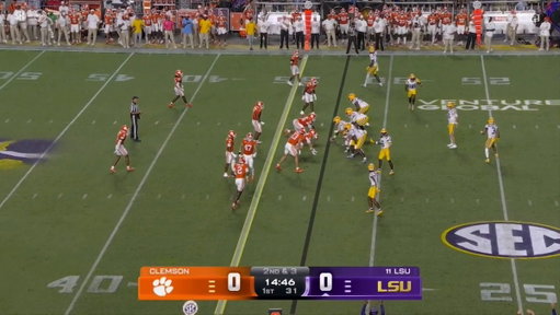 LSU'S SAM LEAVITT PICKED OFF 30 SECONDS INTO THE GAME 😳

(Via @TSN_Sports)

