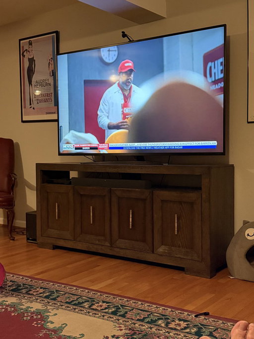 Cheese-Itz’ running the same commercial 20 times a game since 1988 