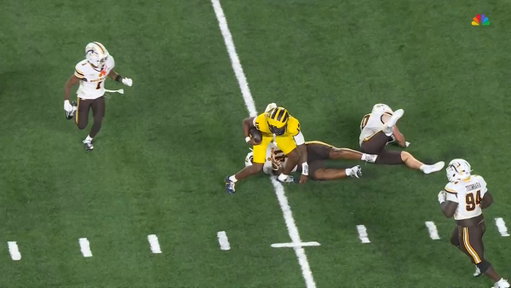 WESTERN MICHIGAN FORCES THE FUMBLE ON BRYCE UNDERWOOD 👀

They take over on offense at the 2 minute warning with a 2 point lead

📺: NBC 