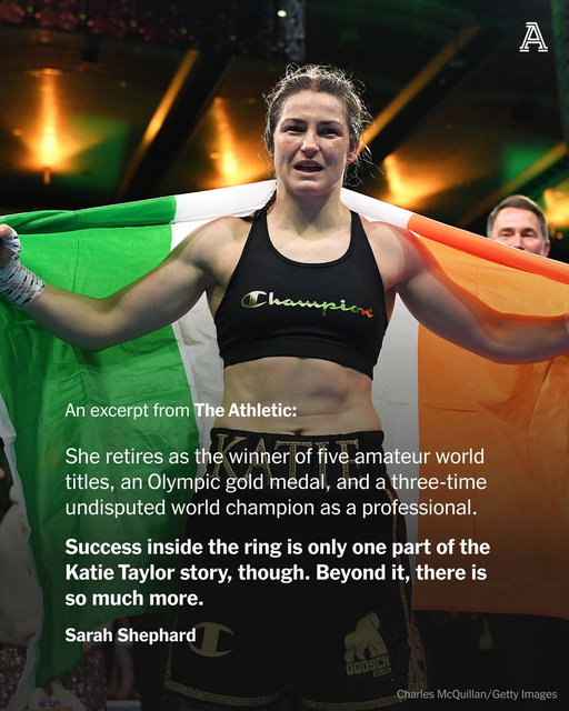 From a 10-year-old hiding her hair in a headguard, pretending to be a boy to fight, to selling out 80,000 seats at Croke Park.

This is how Katie Taylor "carried an entire sport on her back" and "changed the trajectory of what was possible for women”.

@SarahShepSport on an Irish sporting legend after her final fight last night.

🔗 https://t.co/7vr44Ghago