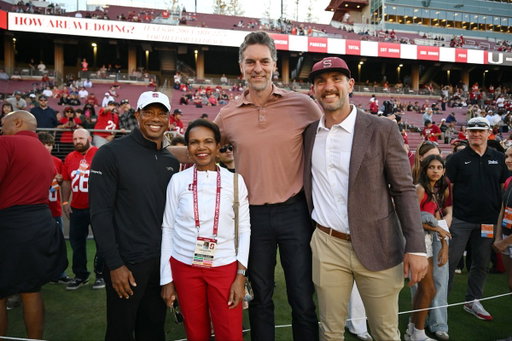 Talk about a Stanford power link up 🌲 