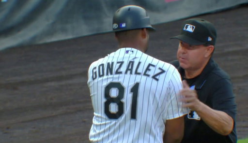 Umpire Doug Eddings apologized to Hancel Rincon on Saturday after MLB communicated that he acted inappropriately, per @Ken_Rosenthal.

It's unclear if Eddings will face further discipline from MLB.


