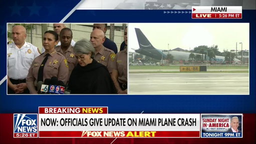 BREAKING: At least five people are dead and five others are injured after an Amazon cargo jet overran the runway at Miami International Airport, triggering a massive emergency response.

Miami officials, police, fire rescue and FAA representatives are providing updates as authorities investigate the deadly incident.

The FAA is investigating the crash.