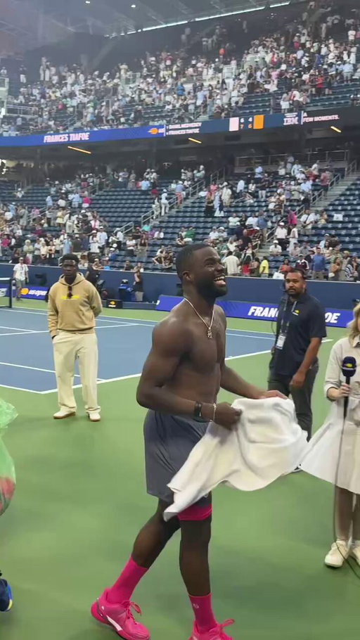 AJ Dybantsa x Frances Tiafoe 🎾 