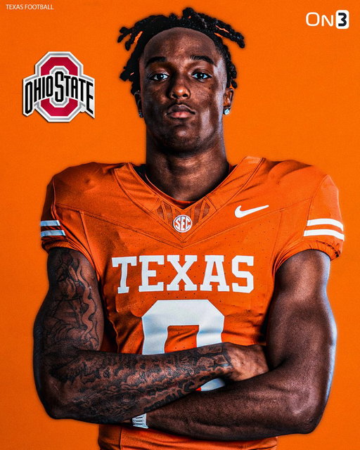 NEW: Texas WR Cam Coleman's message to Ohio State's defense: 

"We’re coming. We’re coming."

(h/t @tbhorka) 

https://t.co/RSGJ0csRnq