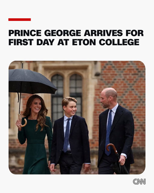 Britain’s Prince George has started the next stage of his education with his first day at Eton College. https://t.co/FtMgF3KvTQ 