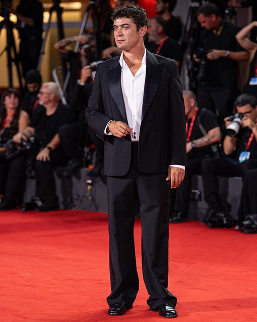 At the 83rd Venice International Film Festival, #RiccardoScamarcio wore #Gucci. 