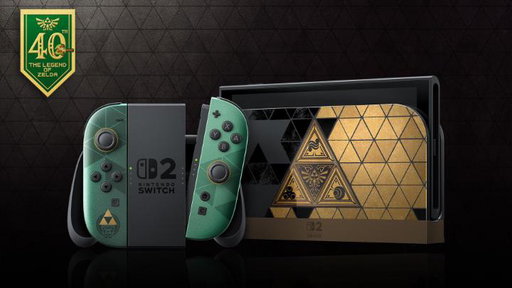 🙌 A Nintendo Switch 2 specially designed for The Legend of #Zelda 40th Anniversary is coming Oct 29!

Plus, a special Nintendo Switch 2 Pro Controller and carrying case are also releasing Oct 29. 👀 #NintendoDirect 