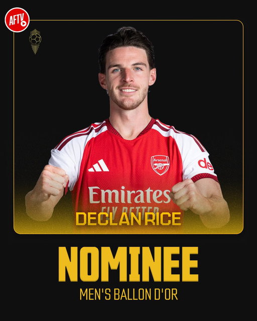 🚨 𝐁𝐑𝐄𝐀𝐊𝐈𝐍𝐆: Declan Rice, Gabriel and William Saliba have officially been nominated for the 2026 Men’s Ballon d’Or! 🏆

Proud of our boys! 🔴⚪ 