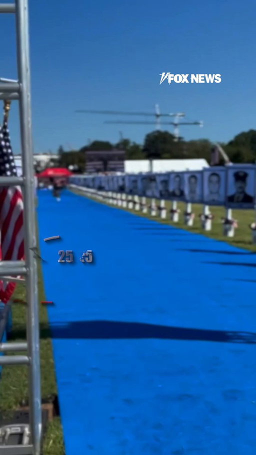 A powerful tribute to the lives lost on 9/11, 25 years after the attacks.

Tunnel to Towers has installed a memorial honoring the victims as the nation prepares to mark a quarter century since that tragic day.

The display outside the White House also features a 12-foot, 16,900-pound steel beam recovered from the World Trade Center's South Tower.

@LucasFoxNews