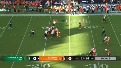 Throwing it back before Miami and FAMU meet again Thursday 🙌🔥

Beat Famu 😤

(🎥: @espn ) 