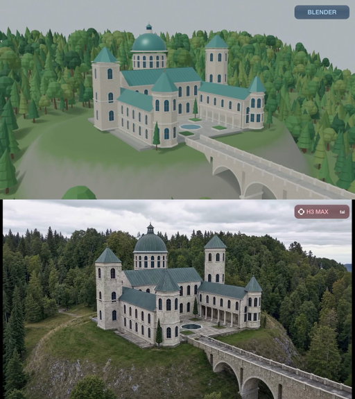 I think H3 MAX can absolutely work as a rendering engine with the right prompting. I’ll share a post today showing how. 