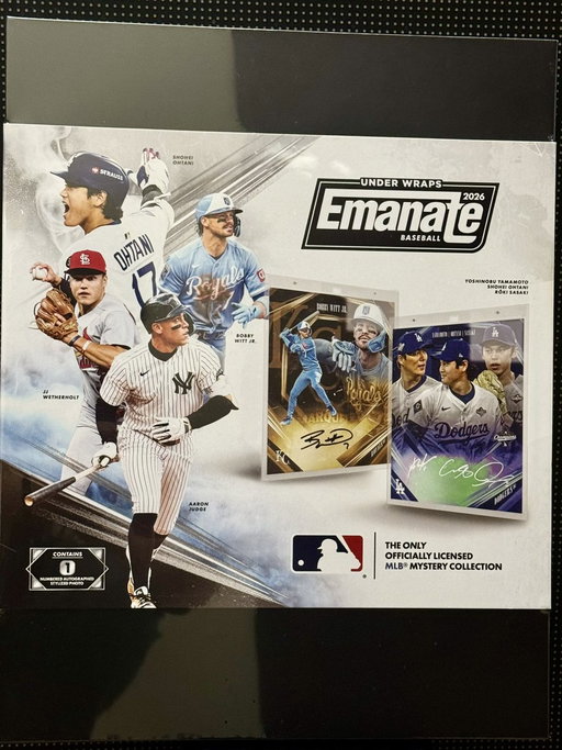 It’s Release Week for our biggest Emanate drop yet 👀 

Follow us + comment below which player’s auto you’d want for your chance to win a 2026 @MLB Emanate! ⚾️ 